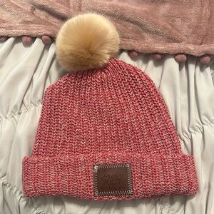 Love your melon pom beanie